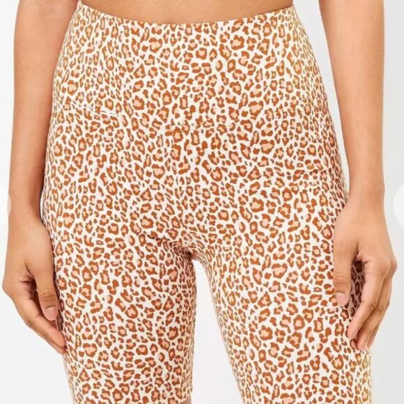 Lou & Grey Terry Leopard Shorts - Picture 1 of 1